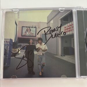 Signed Selena Gomez and Benny Blanco CD